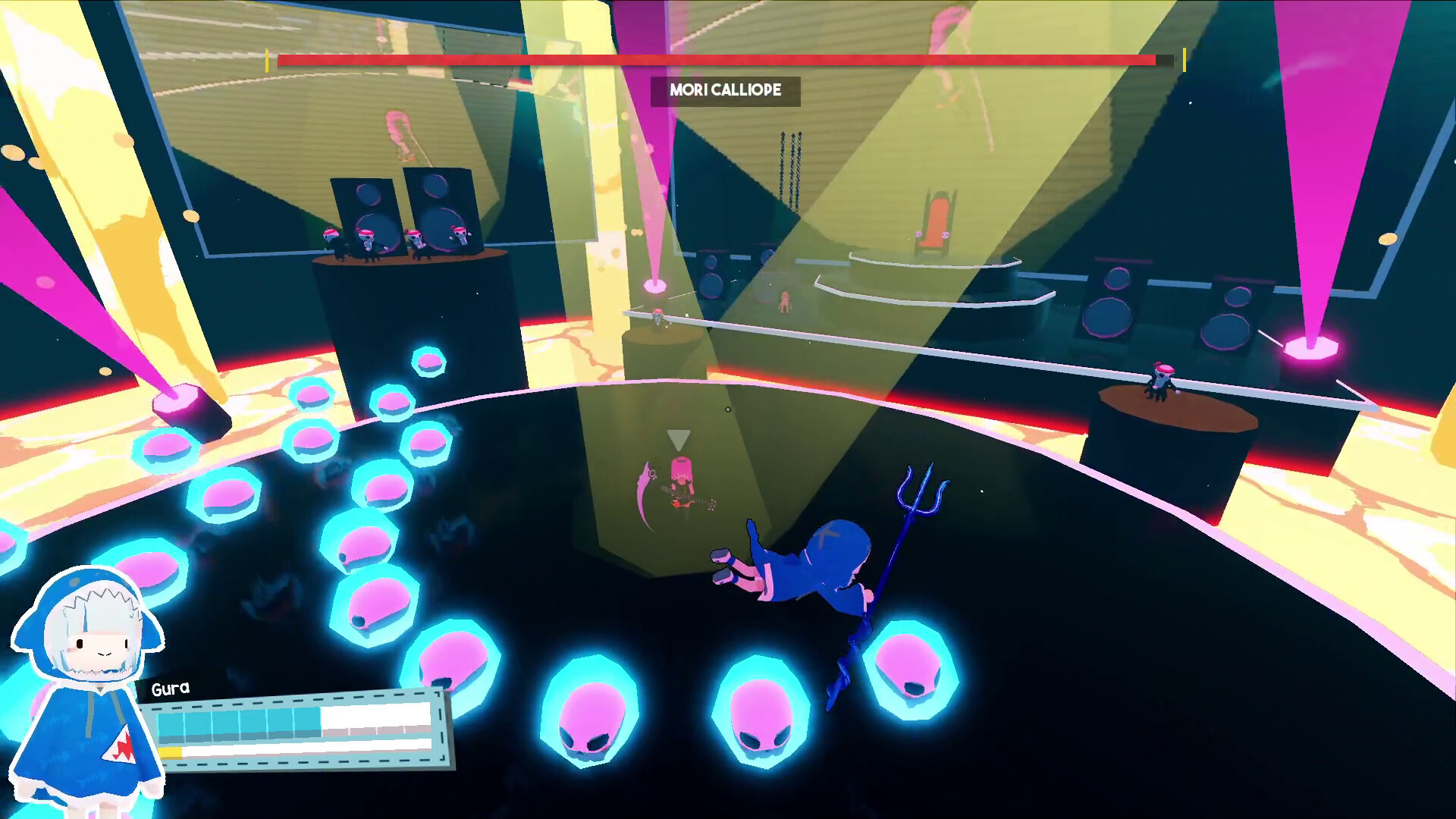 Navigating vibrant stages with smooth movement and responsive controls